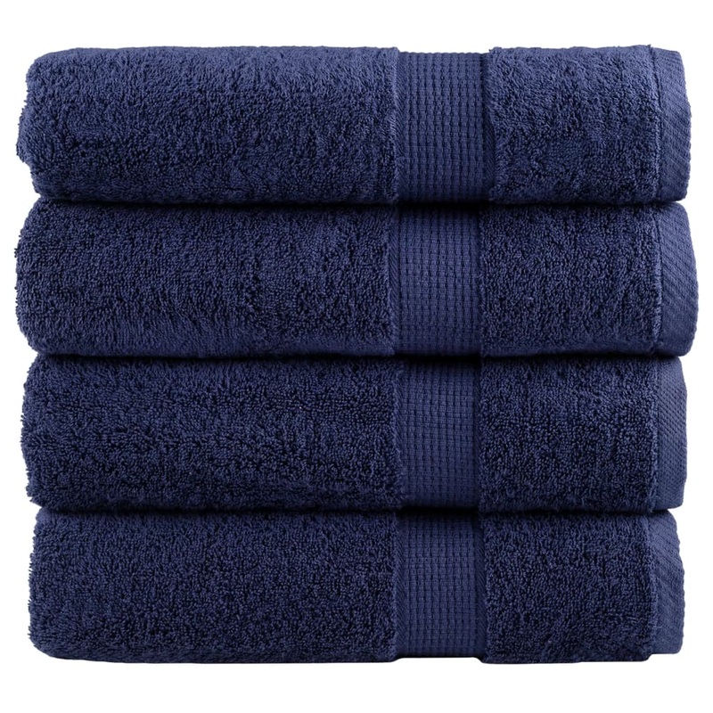 Serviettes de bain de qualit suprieure SOLUND 4 pcs 600g/m
