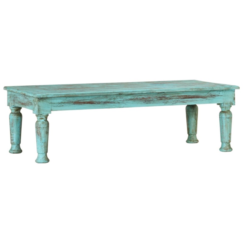 Table basse 110x50x34 cm Bois de rcupration massif