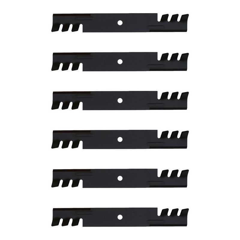 6-Pack Toothed Mulching Blades Fits Dixie Chopper 30227-52X Iron Eagle ONLY 50"