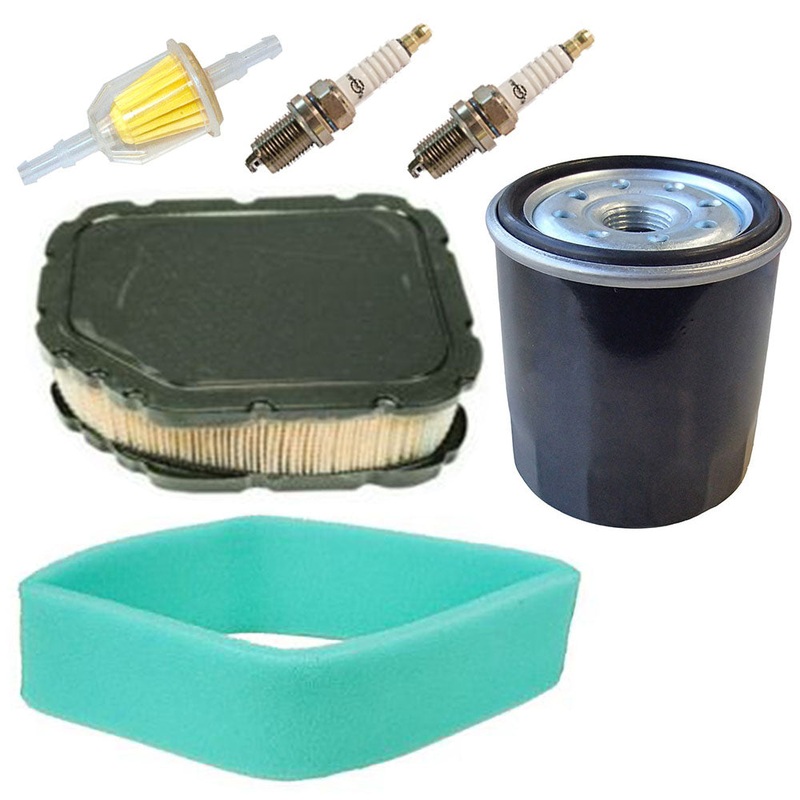 Filter Kit w/ Spark Plugs 52-05025 Fits Cub Cadet I1050 Fits Kohler 3208303