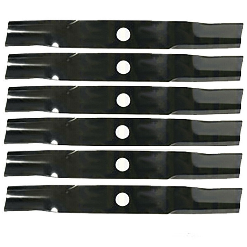 6 XHT Heavy Duty Blades Fits Kubota K5619-34350 K561934350 for 54" Cut Decks