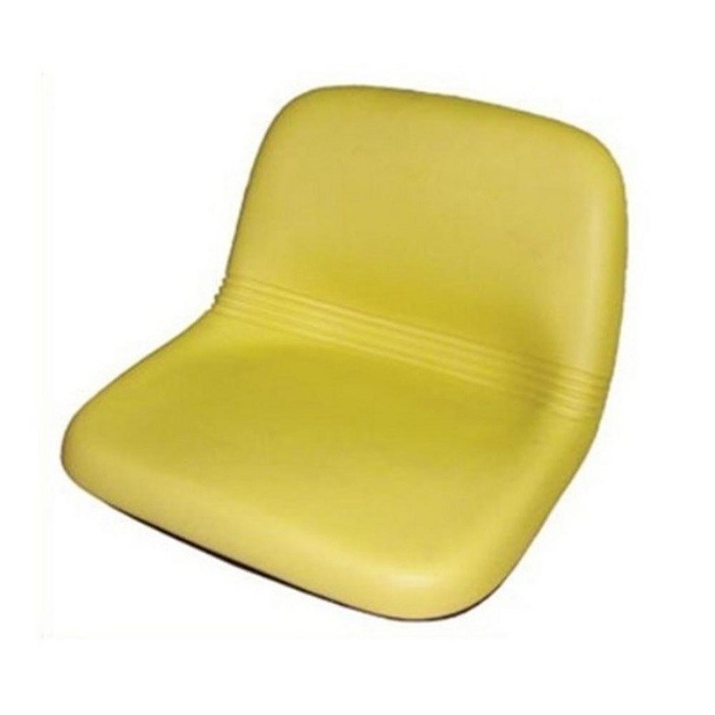 AM115813 Yellow High Back Seat Fits John Deere LX188 LX186 LX178 LX176 LX173