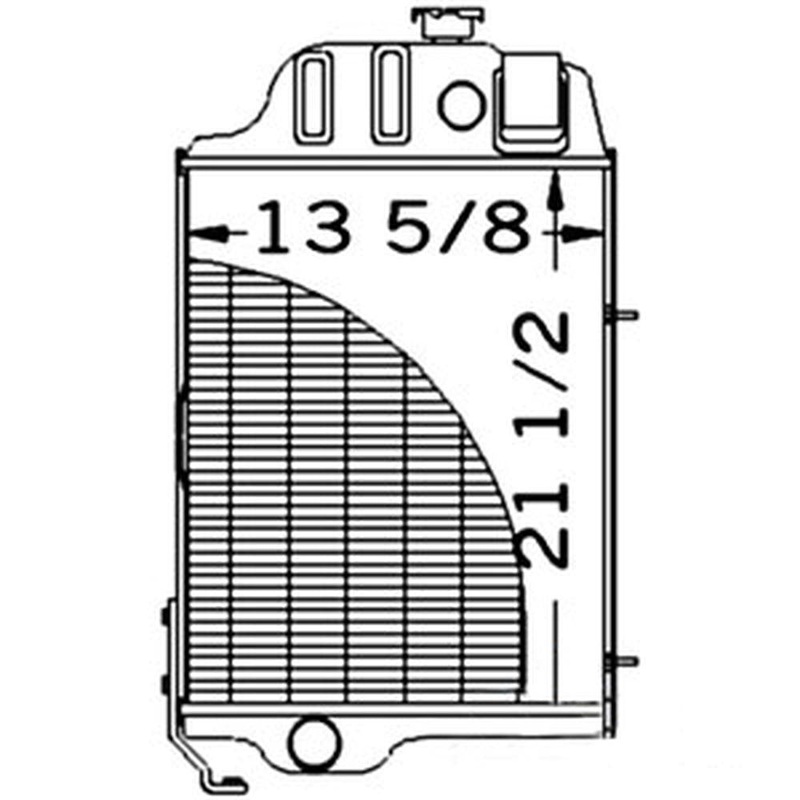 R2778 Radiator Fits John Deere