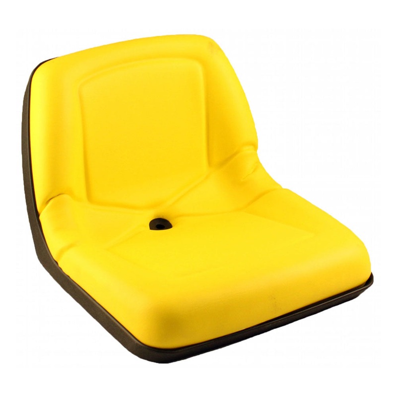 S8301326 Bucket Seat, Yellow Vinyl Fits John Deere