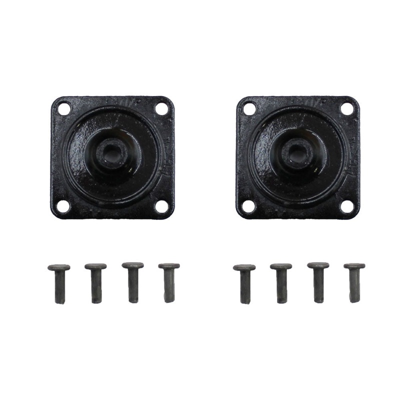 Set Of 2 Radiator Mount Pad Fits John Deere 320, 330, 420, 430, 435, 440