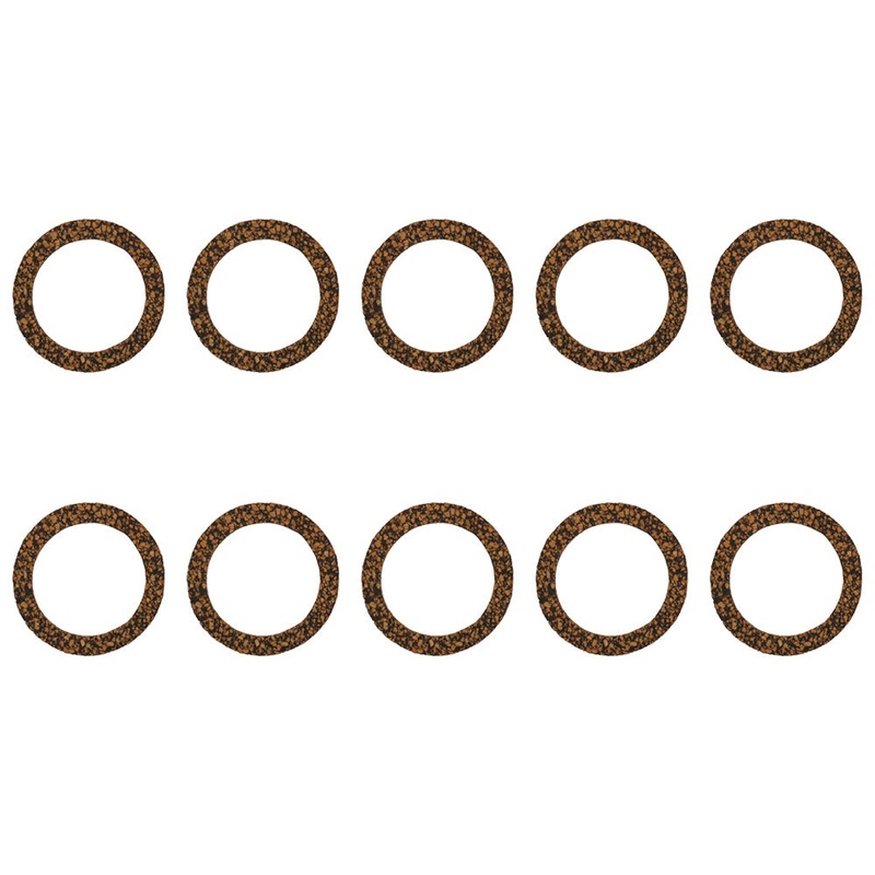10 Cork Fuel Sediment Bowl Gaskets NAA9160 Fits Ford Jubilee Fits John Deere