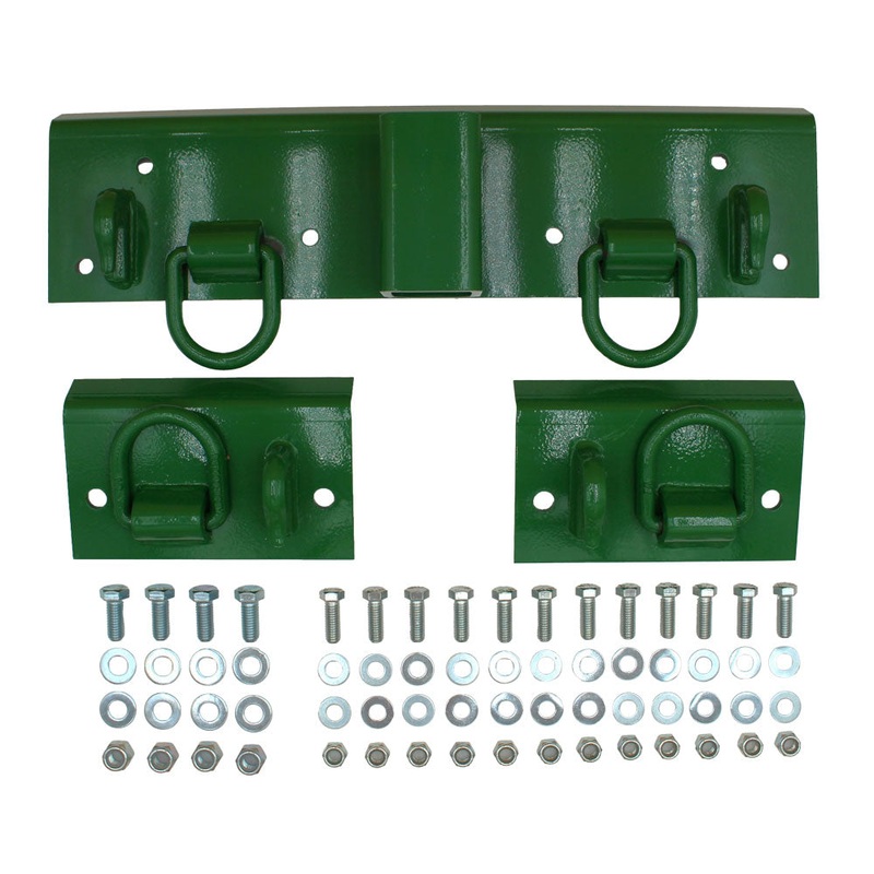 GG.00590 Fits John Deere Sub Compact Tractors Bolt on 4 Grab Hooks with 4 D-ring