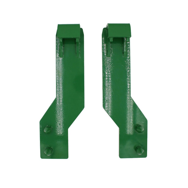 Loader Quick Tach Weld on Bracket Set Fits John Deere H120 D120 200X 300CX 400X