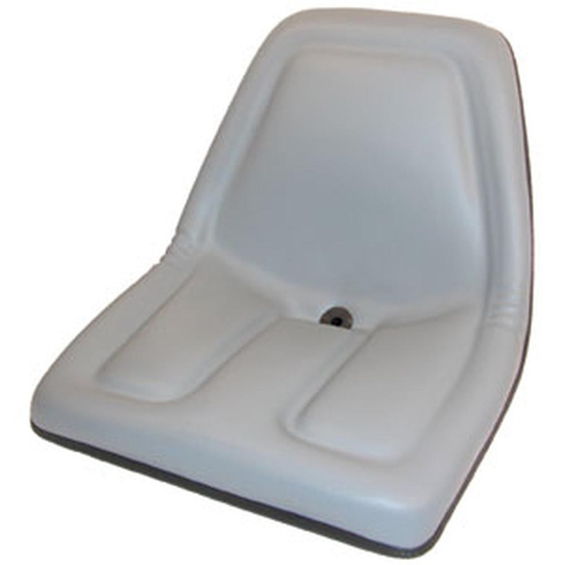 TM333GR Grey Universal Michigan Style Seat W/O Slide Track Fits John Deere