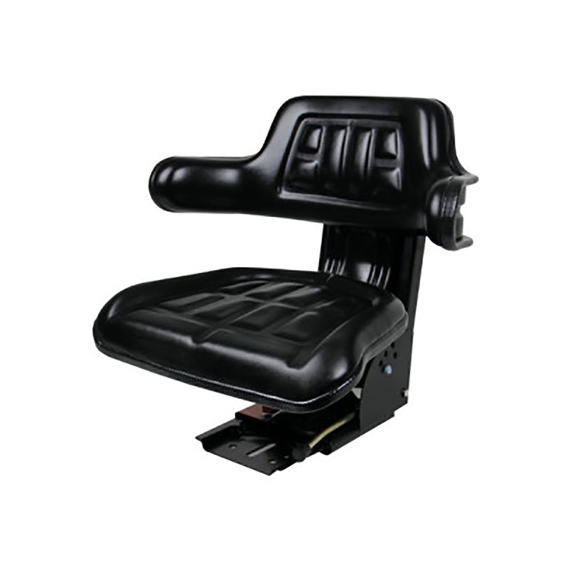 Tractor Seat Fits Ford Black Waffle Farm Tractor Universal Fit Spring Suspension