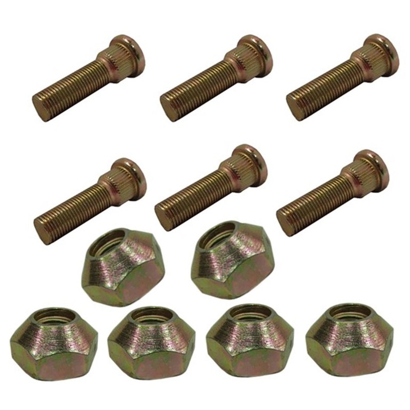 Tractor Wheel Nut and Stud Kit 195489M1 Fits Massey Harris 50 Fits MF 35 65 150