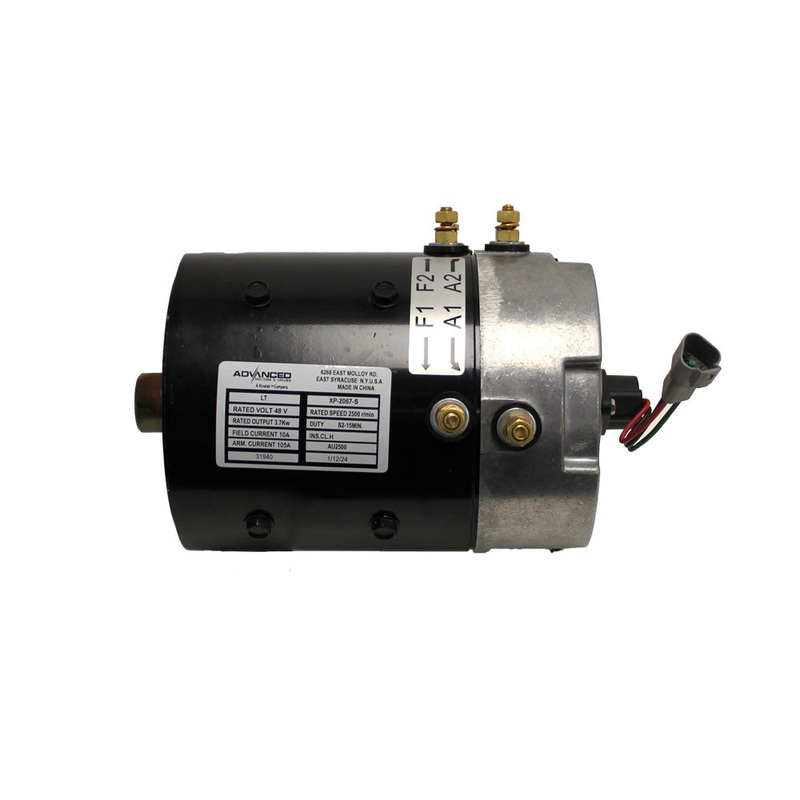 Fits Club Car 48v Non-Regen Series 48 Volt 10HP Drive Motor High Speed 10 Spline