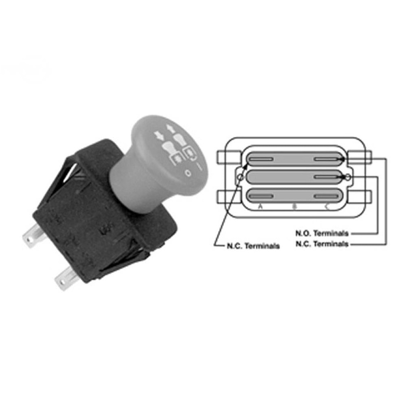 430-401 Delta PTO Switch fits Ariens 01545600 Fits Bobcat Fits Cub Cadet Snapper