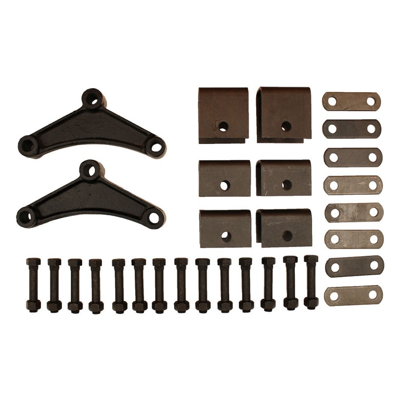Trailer Tandem Axle Suspension Spring Hanger Kit Fits Universal Trailer Models