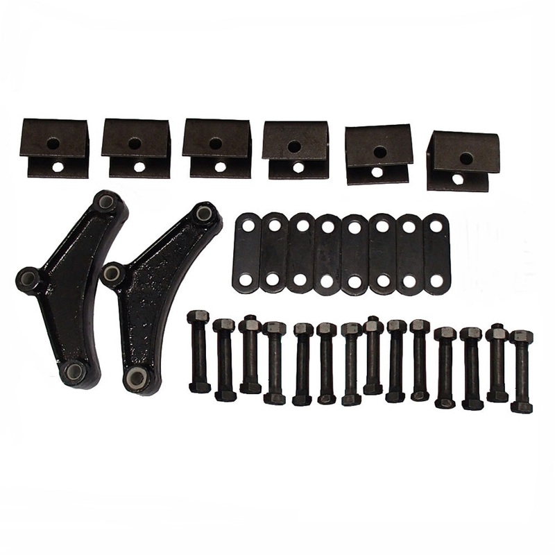 Double Eye Springs Tandem Axle Suspension Trailer Leaf Spring Hanger Kit