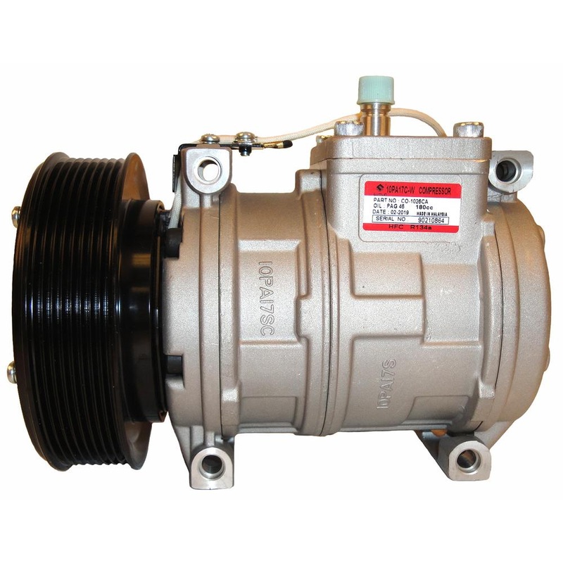 New AC Compressor Fits John Deere 7000/8000 Series- Fits Denso 10PA17