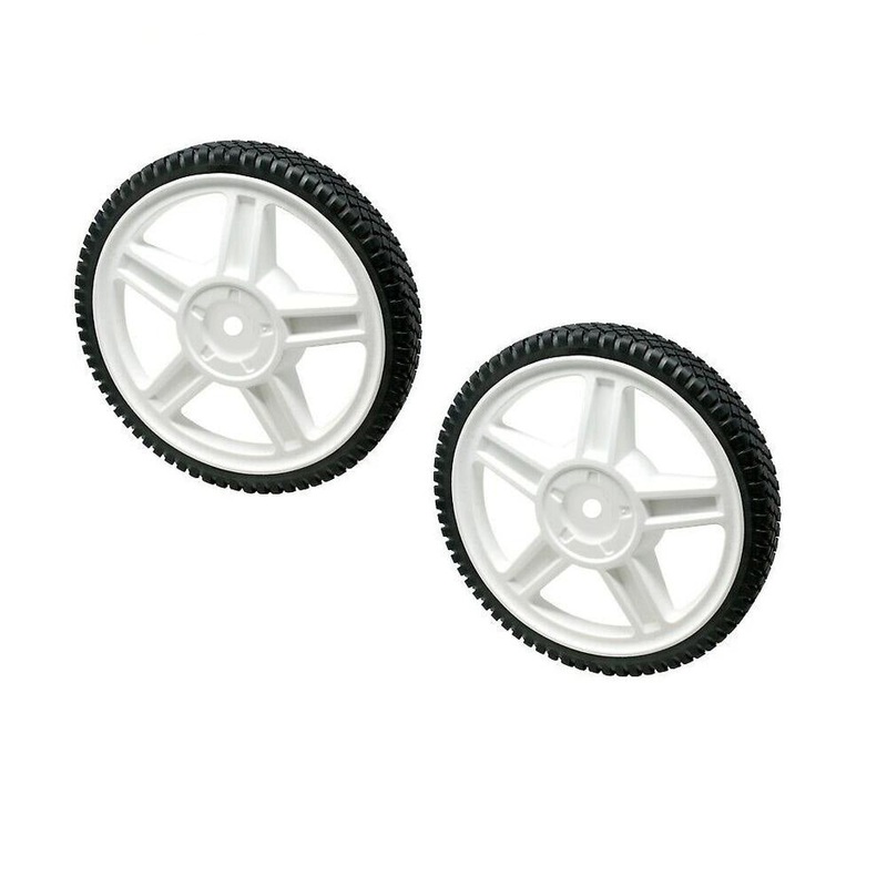 Two (2) New 12x1.75 Walk Behind Lawn Mower Wheels Fits Husqvarna 581010311