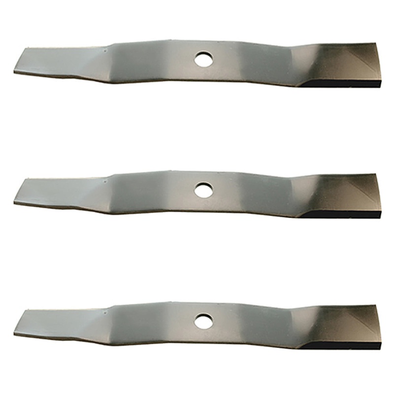 3 pk Medium-Lift Blades Fit Fits John Deere M136195 TCU30316 M653 M655 M657