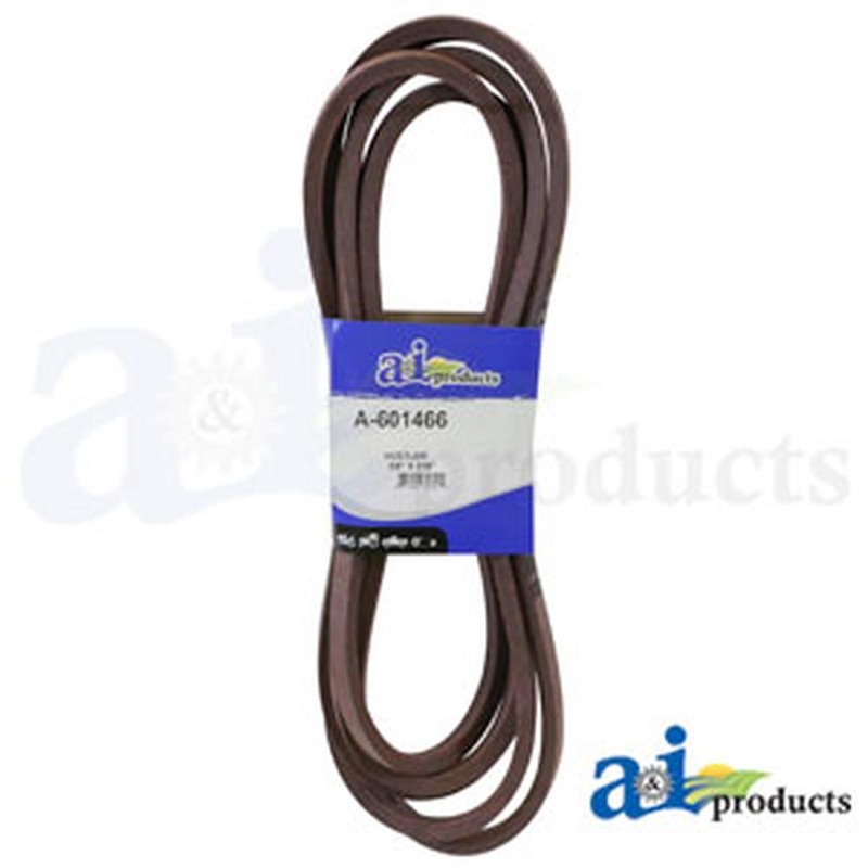 601466A Belt, Deck 60" Side Discharge 5/8" X 216" Fits Hustler Diesel Zero-Turn