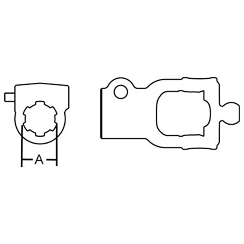 9805829 Conditioner Yoke Fits Ford New Holland Mower 408 411 412 415