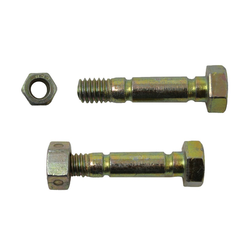 (2) Replacement Shear Pins w/ Bolts Fits Cub Cadet 710-0890A 710-0890