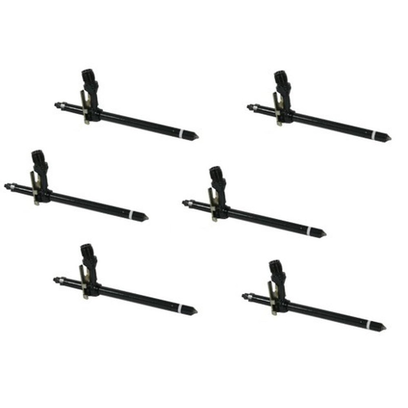 (6 Pk) Fuel Injector Fits Case Crawler 1450B 1450 1150B 1150C A138322 A58694