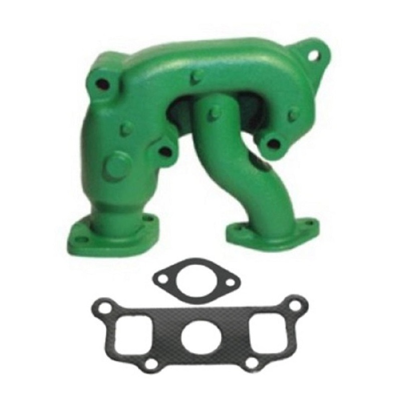 B2472R Exhaust Manifold with Gaskets Fits John Deere Late S/N Tractor Model B