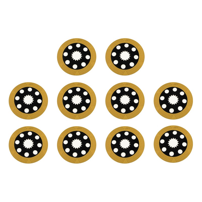 10 BRAKE FRICTION PLATES Fits JCB 214E 2CX 2CXL 2DX 3C 3CN 3CX 4 CONTRACTOR