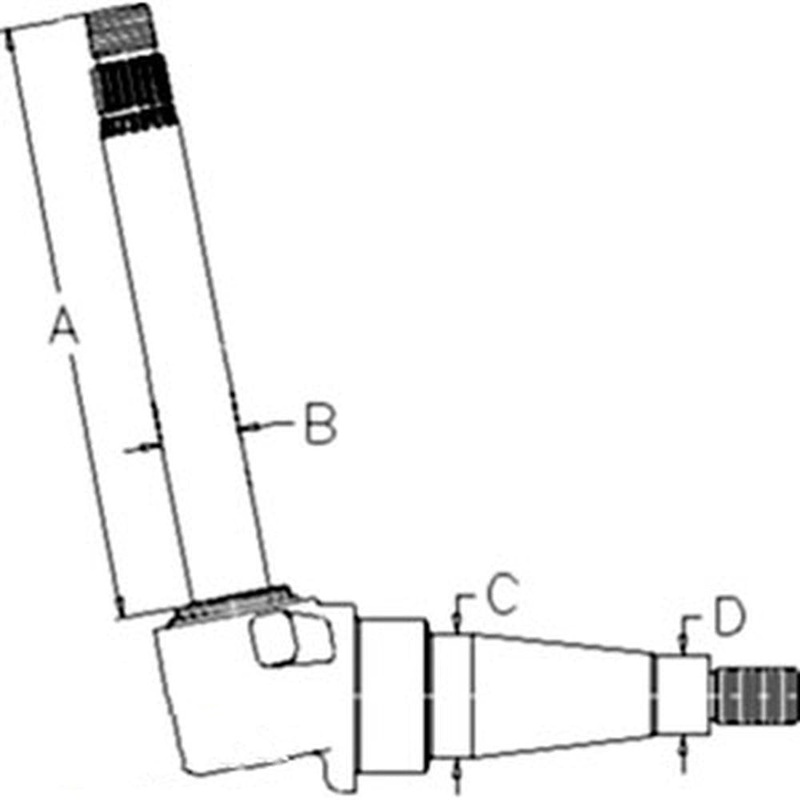 RH / LH Spindle Fits 1420 1440 1460 1620 1640 1644 1660 1666 1315374C2 1315374C2