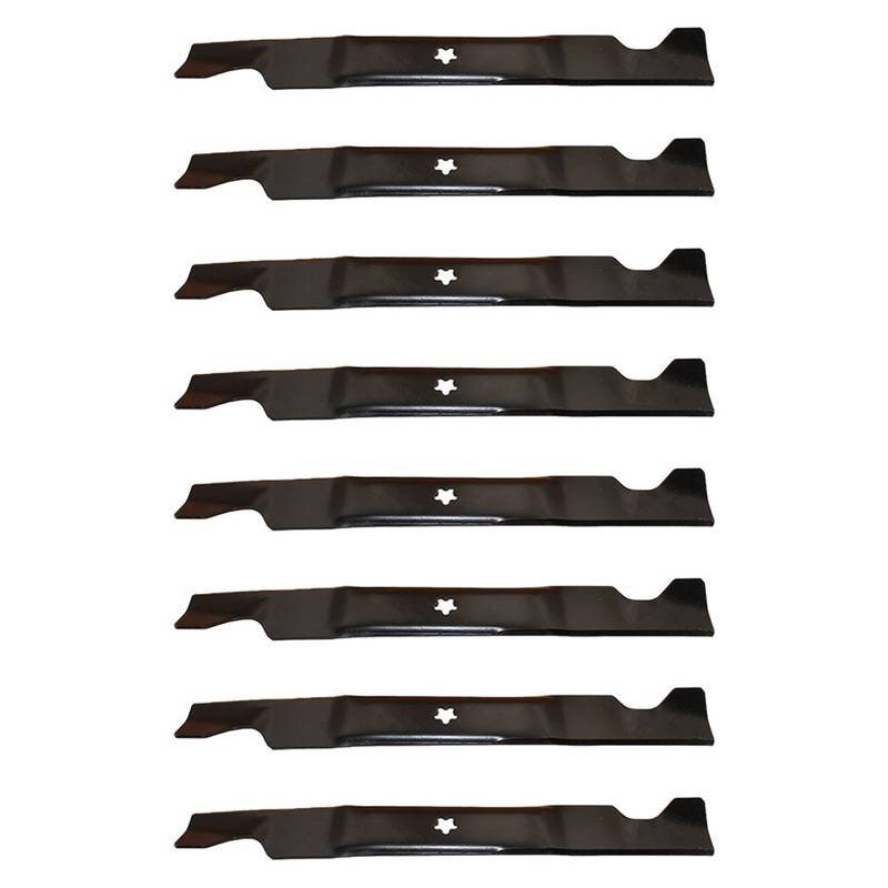 (8) Mower Blades for AYP 46" Cut Lawn Tractor Deck 532 40 53-80 405380 532405380