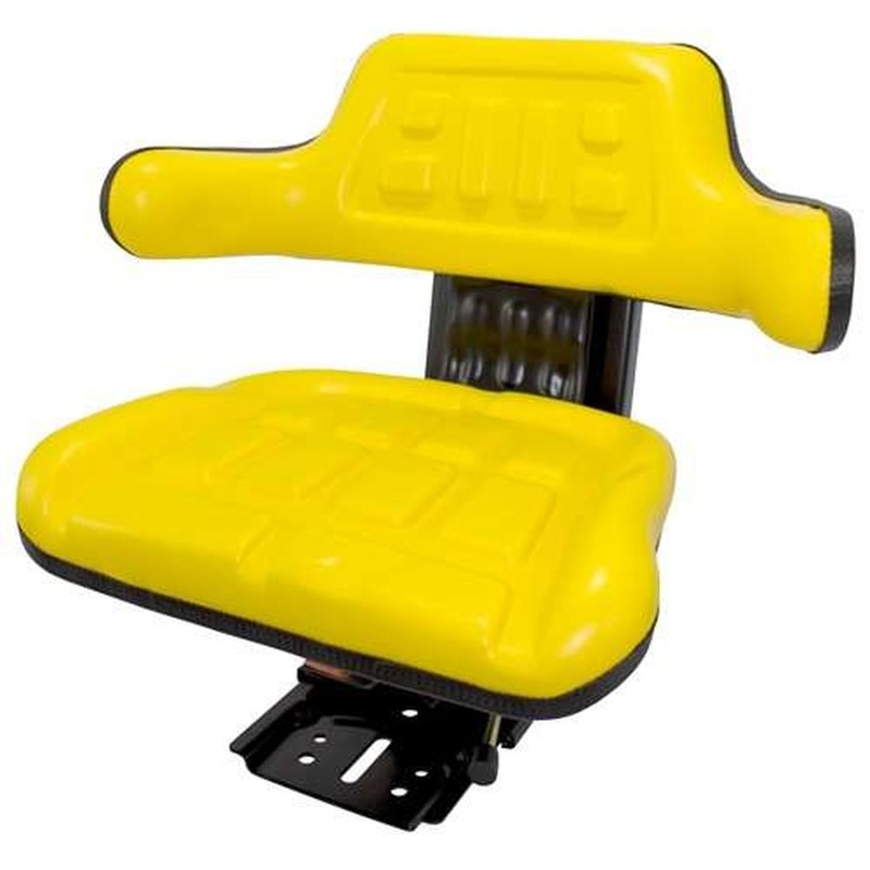 Yellow Waffle Universal Suspension Seat Fits John Deere 2750 2755 2840 2855