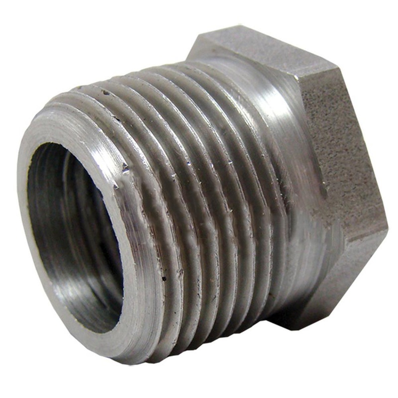 Z50650 Steel Adapter For Super-Flow Engine Oil Coolers - 3/4 Npt To 1/2 Npt 2 Pk