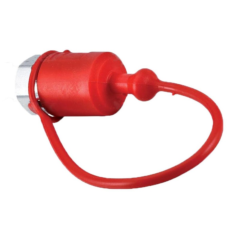 S.112765 Dust Cap 1/2''  Red Fits Male Coupling TF12R Fits Faster S.p.A