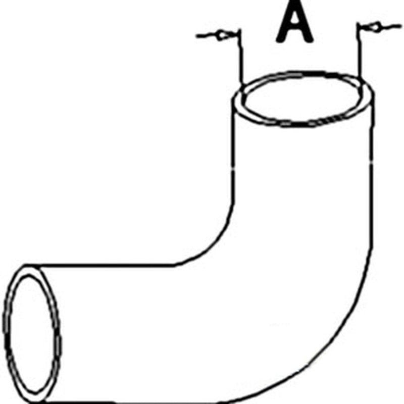 Upper Radiator Hose Fits 2-105 2-85 303295877