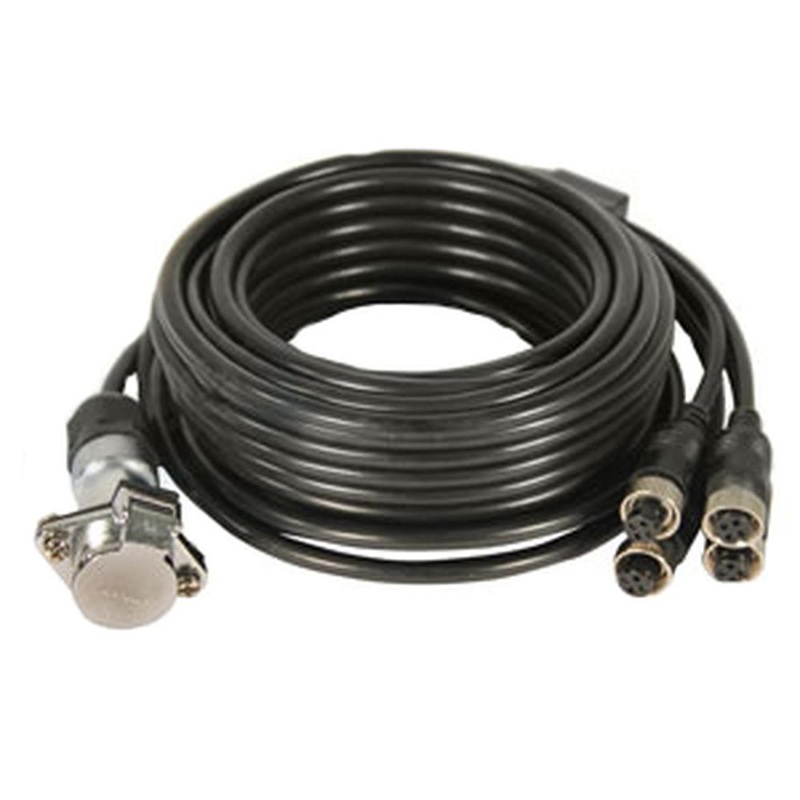Monitor End Fits CabCam 4 Way Splitter Fits Universal Products Models C104M