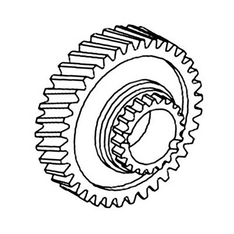 T21976 2nd & 6th Gear Fits John Deere 300 300B 301 302 302A 310 380 400 401 410