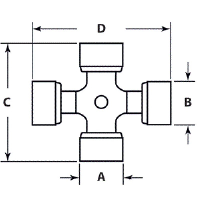 A-201-8692-AI - Cross & Bearing Kit (Extended Lube)