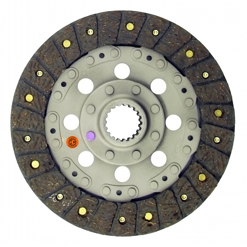 M3709445 8-1/2" PTO Disc, Woven, w/ 1-3/8" 19 Spline Hub - Reman Fits Deutz