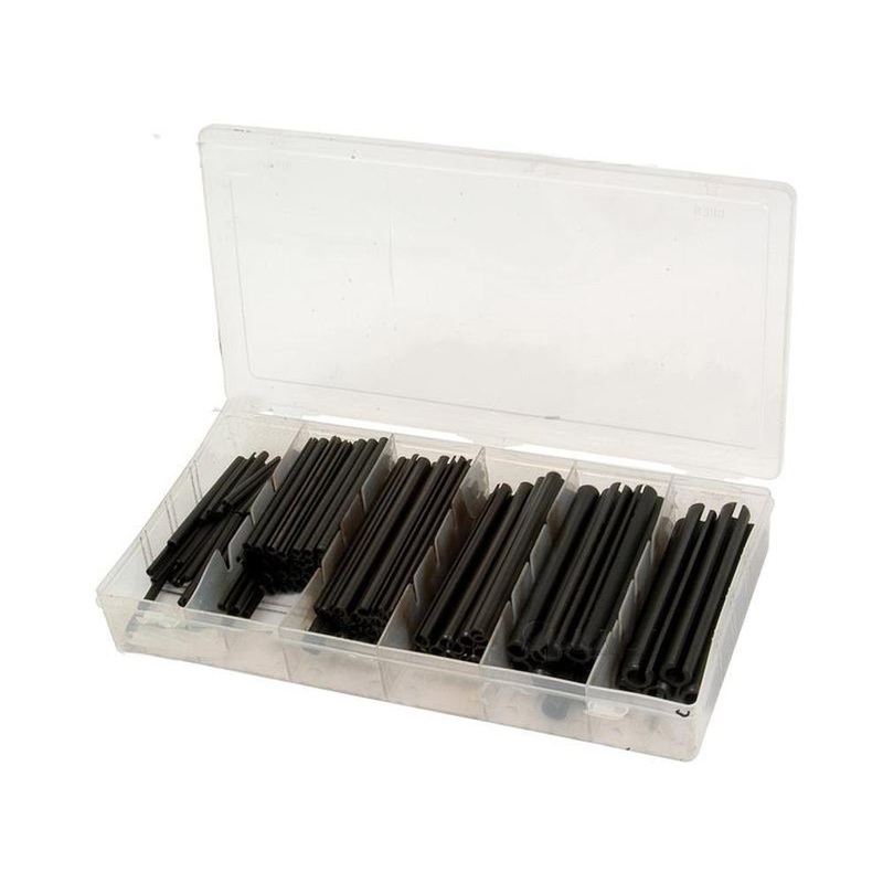 S.29900 Roll Pins Assortment, 3 x 20mm, 10 x 50mm, 160 pcs. Compak.