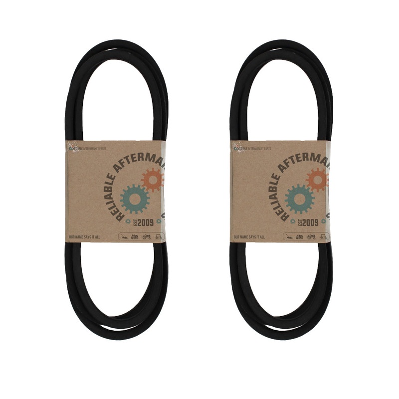 Two (2) New B-108 or 5L-1110 V-Belts B/5L Section HVAC Industrial Lawn & Garden