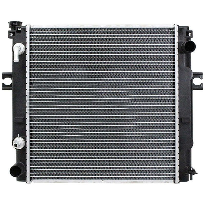 246259 Forklift Radiator - Fits Nissan - 16 3/4 x 17 1/2 x 1 7/8