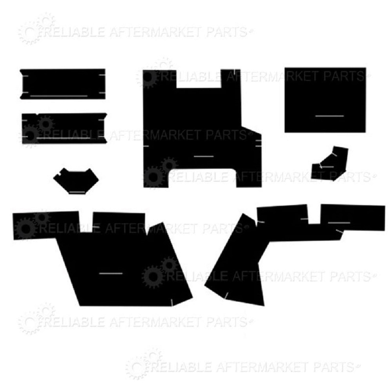 K62090 Cab Foam Kit with Headliner Fits Case 2090