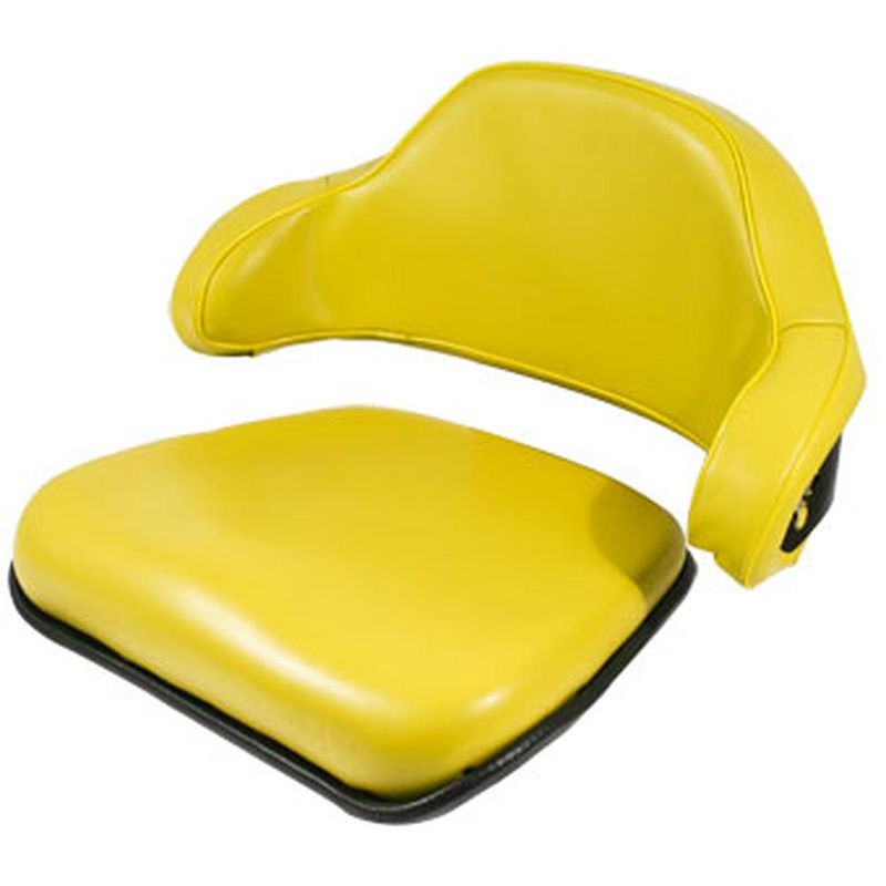 2 Piece Tractor Seat Cushion Set Fits John Deere