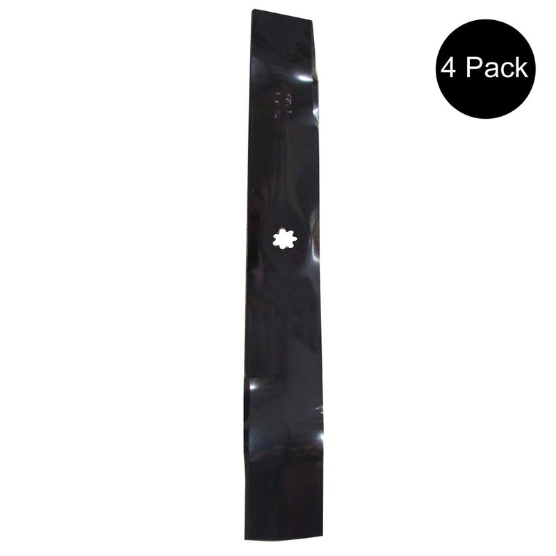 (4) 42" Mower Deck Blades Fits John Deere AM137333, D110, D120, D100