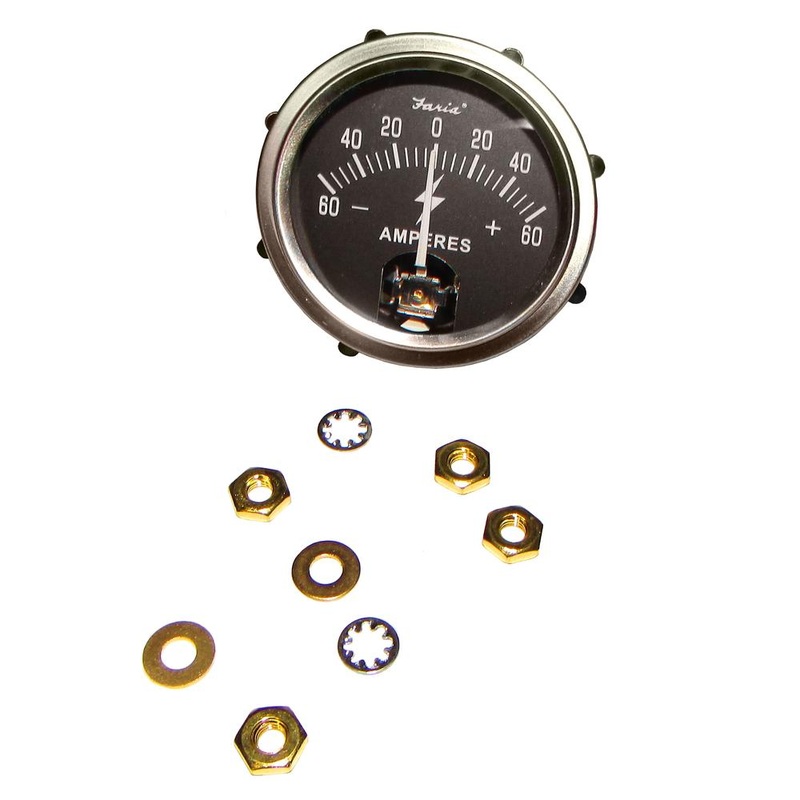 A0NN10670A Fits Ford Tractor 60 Amp Gauge for 12 Volt System 2N 8N 9N 600 700