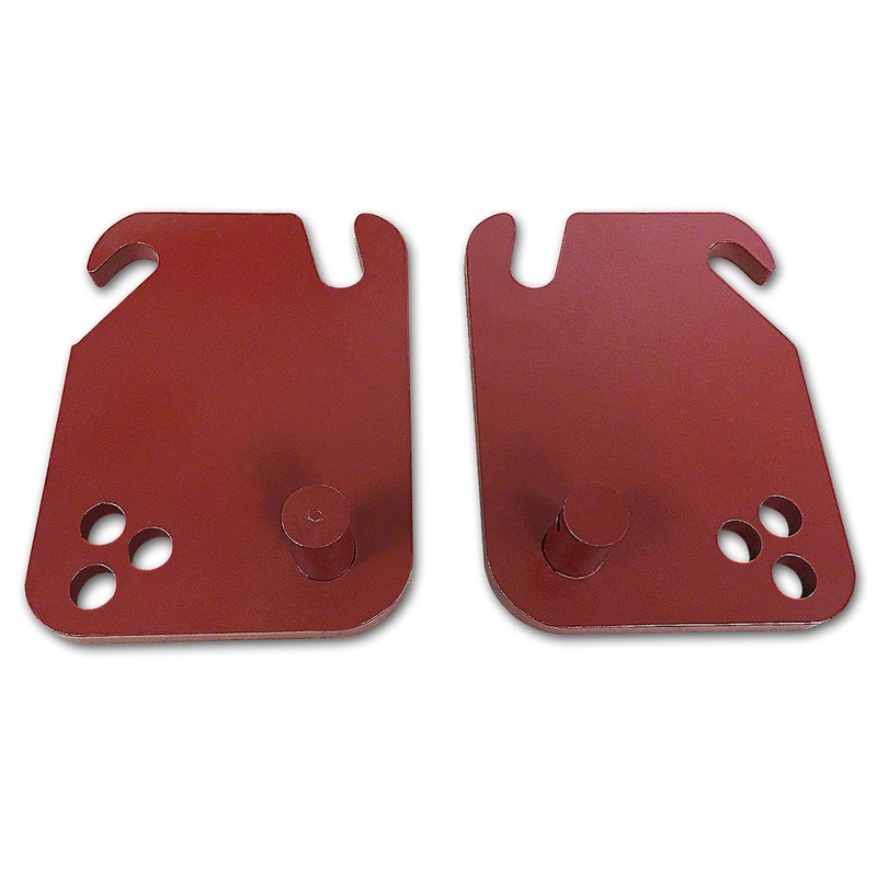 IHS157 Drawbar End Brackets Fits International