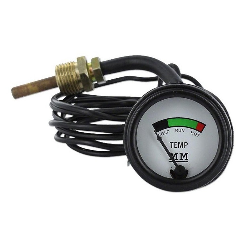 MMS031R Restoration Quality Water Temp Gauge Fits Minneapolis Moline
