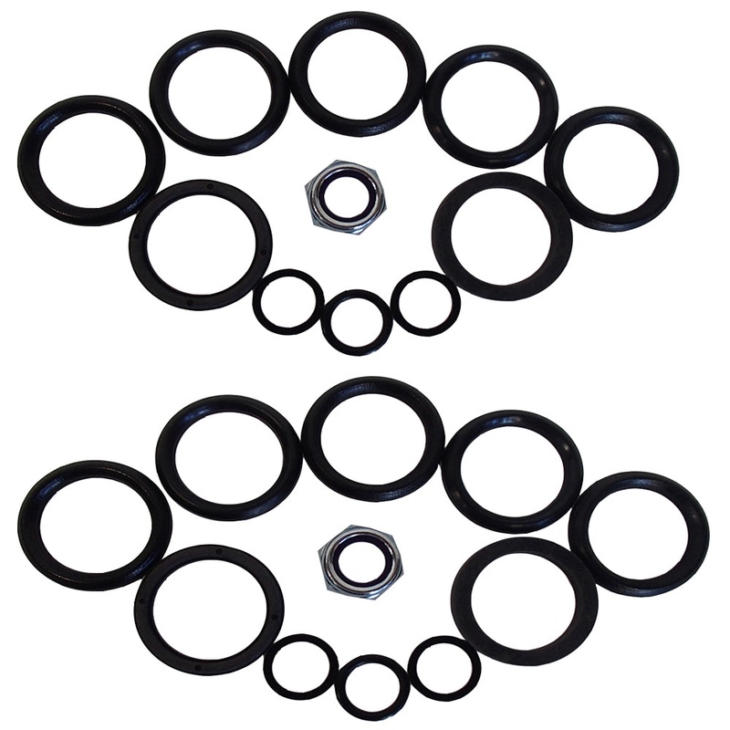 PT8237 2 Pack 7 Backhoe Swing Cylinder Seal Kits Fits John Deere