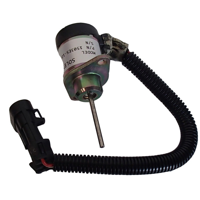 6691498 Fuel Shut off Solenoid Fits Bobcat Excavator 337 341 425 428 430 435