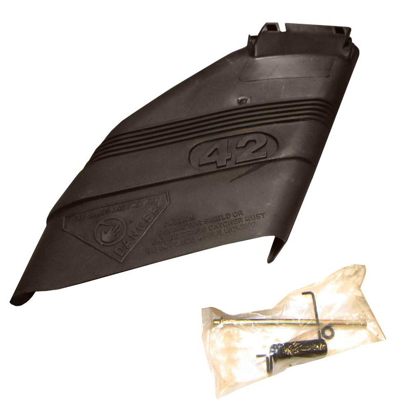 New 42" Mower Deck Deflector Shield 532130968 W/Mounting Hardware Fits Craftsman